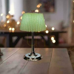 Stolní LED lampa V-TAC VT-7968-CG 1,5 W, chromová a světle zelená, 3 barvy světla 2 Stolní LED lampa V-TAC VT-7968-CG 1,5 W, chromová a světle zelená, 3 barvy světla small 2