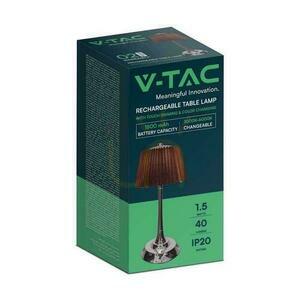 V-TAC 1,5W LED lampa na noční stolek 28cm USB nabíjení stmívatelná bronzová VT-7968 3000K-6000K 40lm 3 V-TAC 1,5W LED lampa na noční stolek 28cm USB nabíjení stmívatelná bronzová VT-7968 3000K-6000K 40lm small 3