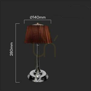 V-TAC 1,5W LED lampa na noční stolek 28cm USB nabíjení stmívatelná bronzová VT-7968 3000K-6000K 40lm 4 V-TAC 1,5W LED lampa na noční stolek 28cm USB nabíjení stmívatelná bronzová VT-7968 3000K-6000K 40lm small 4