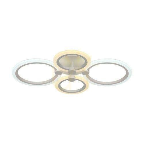 Kontrola V-TAC 51W LED stmívatelné stropní svítidlo White Pilot VT-7717 3000K-4000K-6000K 3900lm.