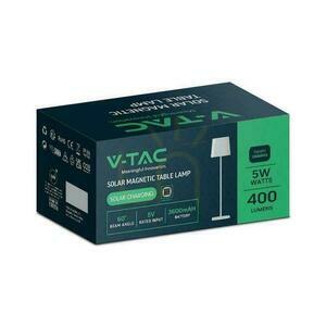 Solární stolní LED lampa V-TAC VT-10116 bílá 3 W 400 lm small 5