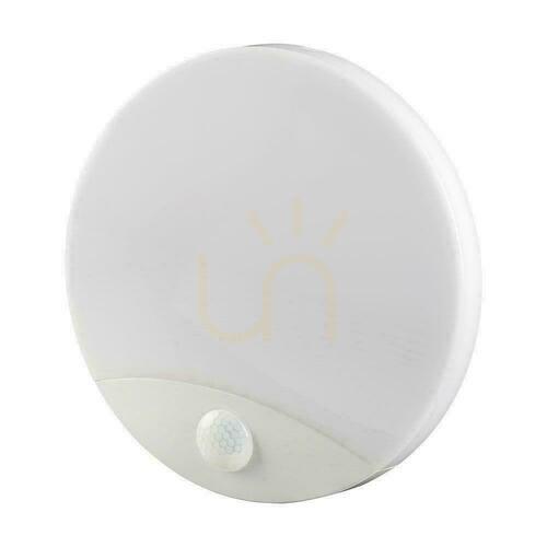 Kontrola LED stropní svítidlo V-TAC VT-81004 bílé IP44 s pohybovým senzorem CCT 15 W, 25 cm