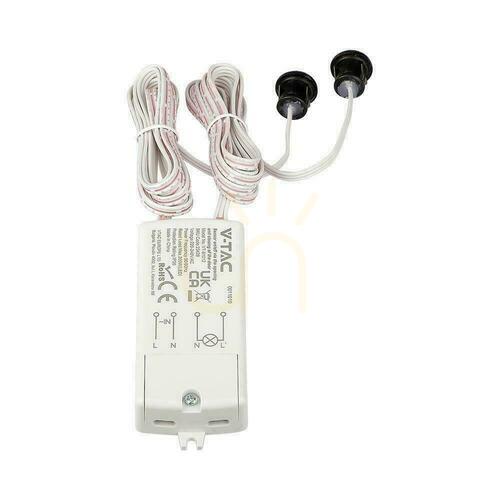 Kontrola V-TAC Pohybový senzor pro pohyb ruky max.500W Dva senzory VT-81012 Záruka 5 let