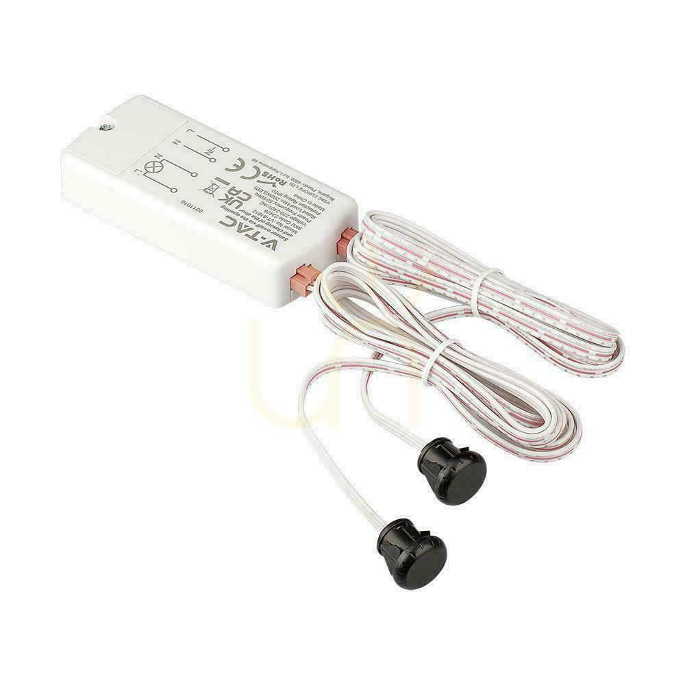 Kontrola V-TAC Pohybový senzor pro pohyb ruky max.500W Dva senzory VT-81012 Záruka 5 let V-TAC Pohybový senzor pro pohyb ruky max.500W Dva senzory VT-81012 Záruka 5 let