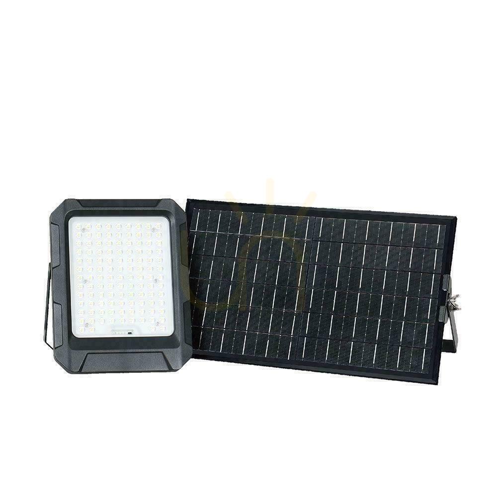 Kontrola V-TAC Solární LED projektor 15W Dálkové ovládání, AUTO, časovač, IP65 Černý VT-102W 4000K 1800lm V-TAC Solární LED projektor 15W Dálkové ovládání, AUTO, časovač, IP65 Černý VT-102W 4000K 1800lm