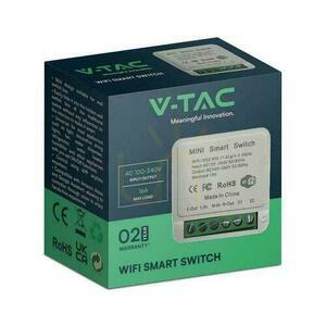 V-TAC 2x5A bezdrátový Wi-Fi spínač SMART LIFE TUYA Alexa Google Home VT-5102. 1 V-TAC 2x5A bezdrátový Wi-Fi spínač SMART LIFE TUYA Alexa Google Home VT-5102. small 1