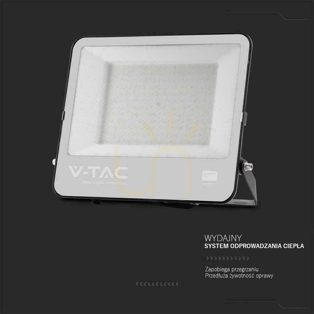 Kontrola LED reflektor V-TAC VT-44204 200 W 17540 lm 4000 K, černý, IP65 LED reflektor V-TAC VT-44204 200 W 17540 lm 4000 K, černý, IP65