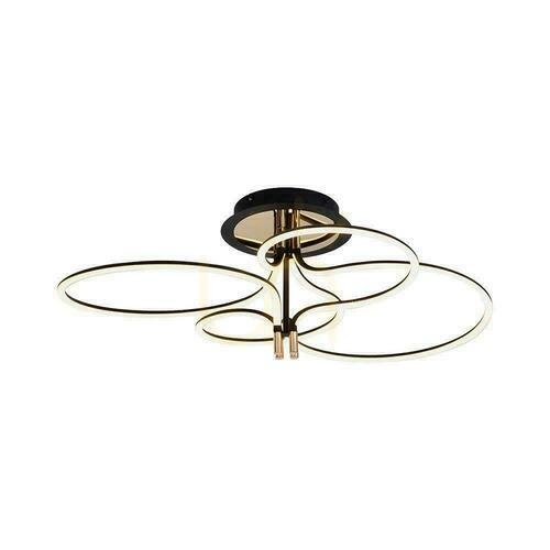 Kontrola V-TAC LED stropní svítidlo 36W Gold Black 29x84cm VT-7981 3000K 4150lm.