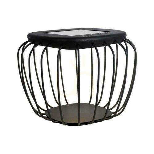 Kontrola Přenosná solární lampa V-TAC 1W LED s možností tisku IP44 Změna barvy šedá 42x30cm VT-7993 3000K-6000K 120lm.