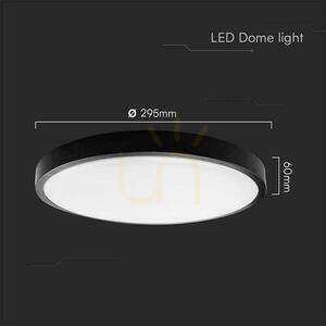 Stropní svítidlo V-TAC VT-8624B černé LED 24 W 4000 K Ø 29,5 cm IP44 small 3