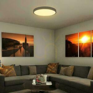 Plafond V-TAC 36W LED SAMSUNG CHIP kulatý 35cm povrchová montáž IP44 černý VT-8630B 4000K 3820lm 5 let záruka small 8