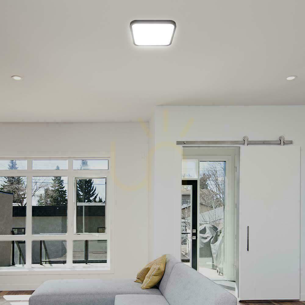 Pohled Plafond V-TAC 18W LED SAMSUNG CHIP Square 25x25cm Povrchová montáž IP44 Black VT-8618B 6500K 1830lm Záruka 5 let Plafond V-TAC 18W LED SAMSUNG CHIP Square 25x25cm Povrchová montáž IP44 Black VT-8618B 6500K 1830lm Záruka 5 let