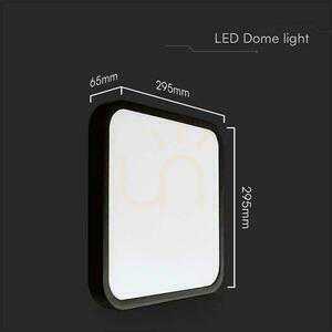 Plafond V-TAC 24W LED SAMSUNG CHIP Square 30x30cm povrchová montáž IP44 černá VT-8624B 3000K 2500lm 5 let záruka 3 Plafond V-TAC 24W LED SAMSUNG CHIP Square 30x30cm povrchová montáž IP44 černá VT-8624B 3000K 2500lm 5 let záruka small 3