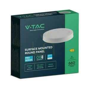 Přisazený downlight panel V-TAC VT-60006RD-S LED 6 W 4000 K bílý 121,2 mm small 2