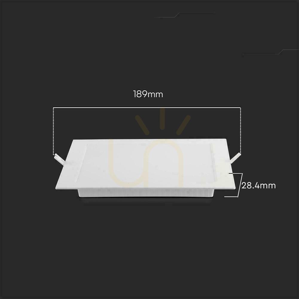 Zobrazit V-TAC Zapuštěný panel 12W LED SAMSUNG CHIP Square 170x170mm VT-61012SQ-S 3000K 1200lm V-TAC Zapuštěný panel 12W LED SAMSUNG CHIP Square 170x170mm VT-61012SQ-S 3000K 1200lm