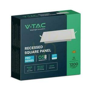 V-TAC Zapuštěný panel 12W LED SAMSUNG CHIP Square 170x170mm VT-61012SQ-S 3000K 1200lm 4 V-TAC Zapuštěný panel 12W LED SAMSUNG CHIP Square 170x170mm VT-61012SQ-S 3000K 1200lm small 4