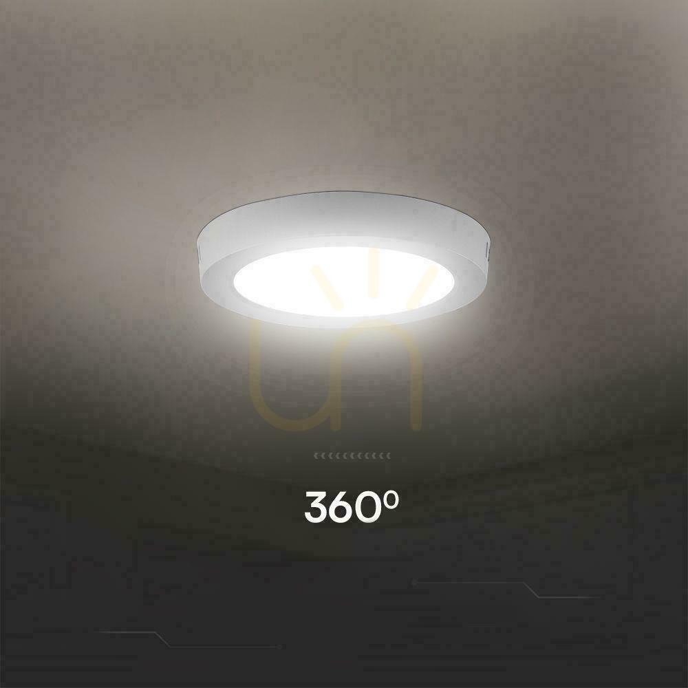 Zobrazit V-TAC 18W LED SAMSUNG CHIP Povrchový panel kulatý 215x30mm VT-60018RD-S 6500K 1980lm 5 let záruka V-TAC 18W LED SAMSUNG CHIP Povrchový panel kulatý 215x30mm VT-60018RD-S 6500K 1980lm 5 let záruka