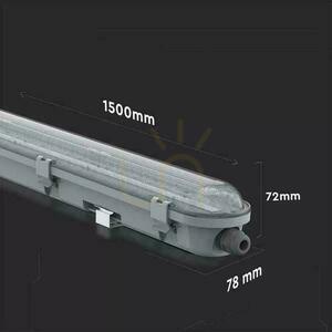 CNBOP Batertech SAMSUNG CHIP 48W 150cm 120Lm/W CL VT-155048 4000K 5760lm Hermetické nouzové svítidlo LED. small 4