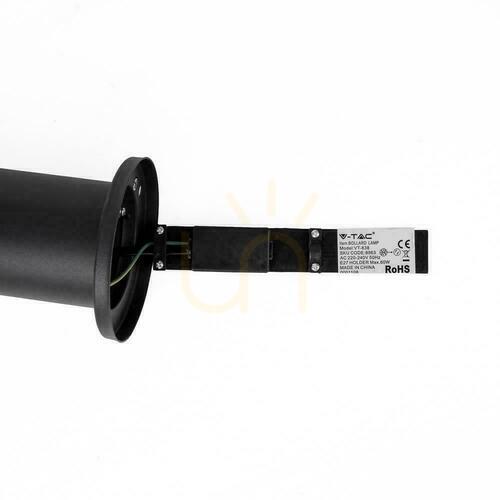 Kontrola Zahradní sloupek V-TAC 80CM černý E27 VT-838-80