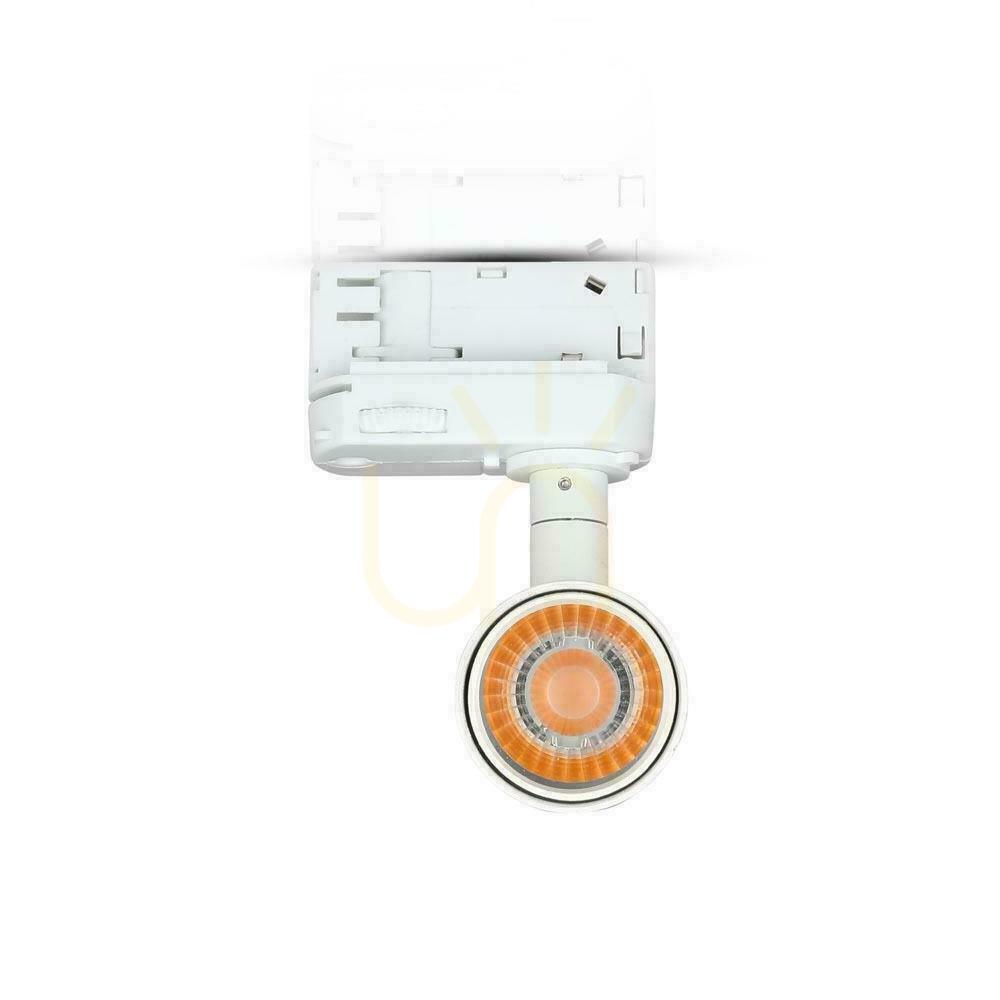 Zobrazit 7W LED V-TAC Rail 3F SAMSUNG CHIP CRI90+ White VT-407 3000K 420lm 5 let záruka svítidlo 7W LED V-TAC Rail 3F SAMSUNG CHIP CRI90+ White VT-407 3000K 420lm 5 let záruka svítidlo