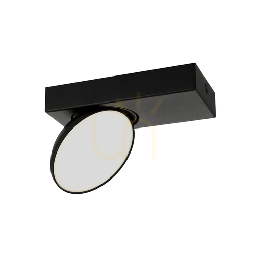 Kontrola LED reflektor Italux Castelio černý 5W 4000K IP20 SPL-31976-1B-BK