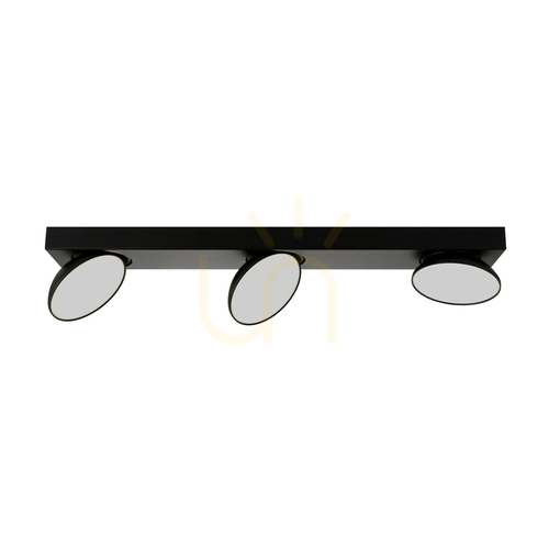 Kontrola LED reflektor Italux Castelio 3×15W černý SPL-31976-3B-BK