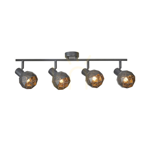 Kontrola Reflektor Italux Harley 4xE14 šedozlatý 64 cm SPL-3480-4-GR-GD