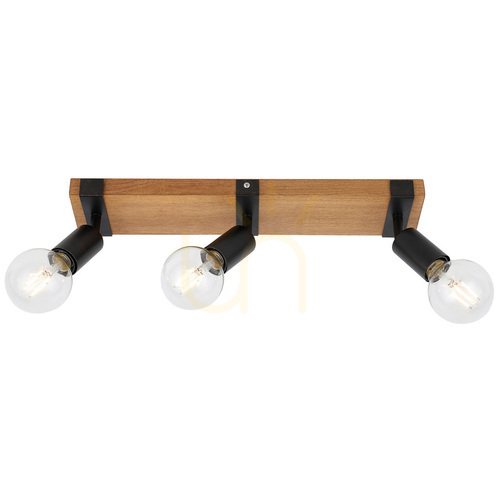Kontrola Reflektor Italux Molini černý 3x E27 LED SPL-2079-3