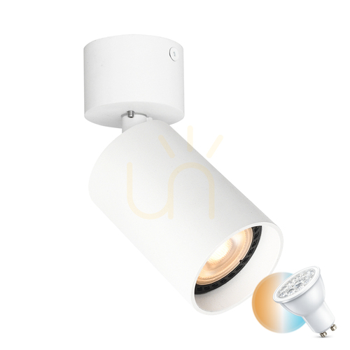 Kontrola Bodové svítidlo Italux Nesto GU10 bílé 10W IP20 SKU SPL-23436-1R-WH