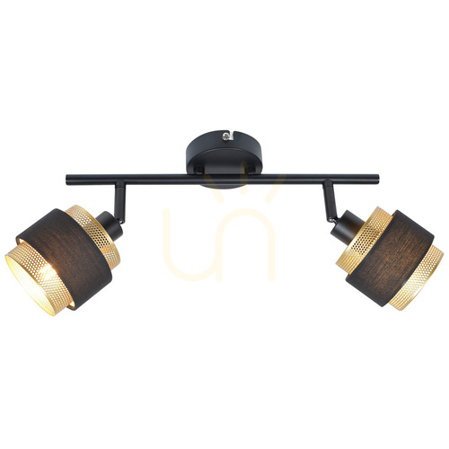 Kontrola Reflektor Italux Renez 2xE14 černý SPL-95820-2