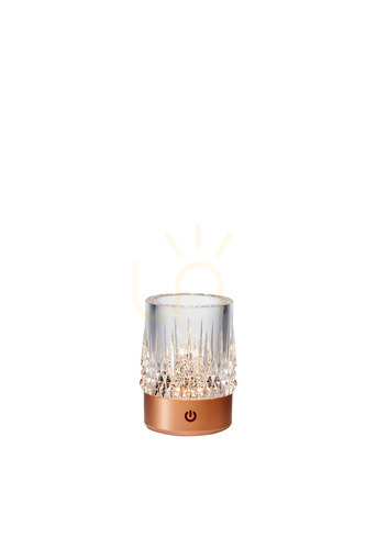 Kontrola Stolní lampa Zuma Line CRYSTAL NHTD-N08-RG LED