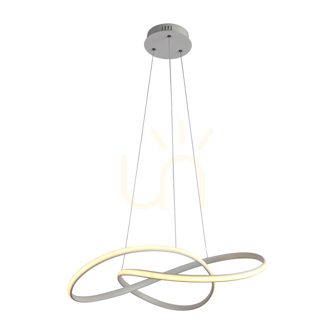 Kontrola Závěsné LED světlo Italux Consa bílé 50 cm PND-19221-WH Závěsné LED světlo Italux Consa bílé 50 cm PND-19221-WH