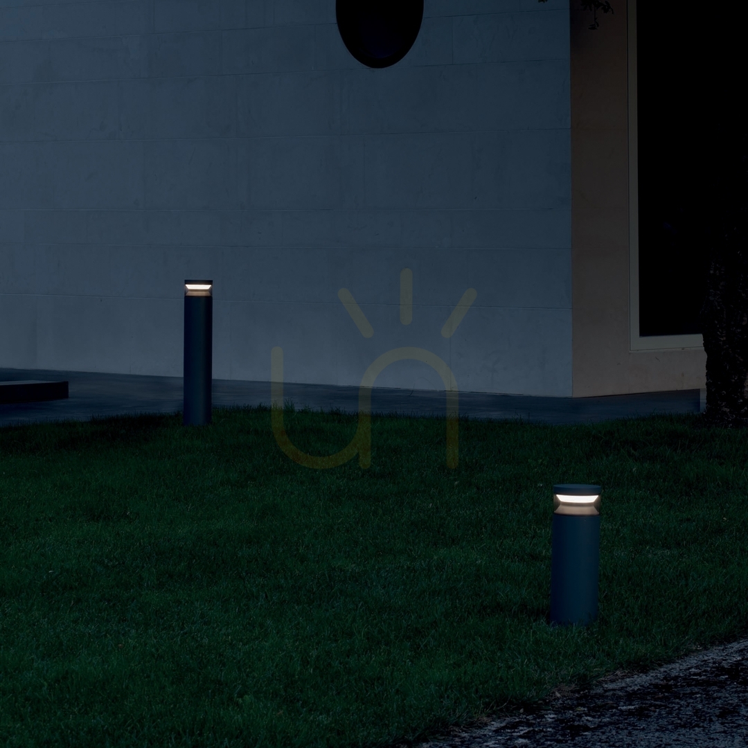 Pohled Venkovní stojací lampa Ideallux Boeing 346700 hnědá 70 cm LED 14W Venkovní stojací lampa Ideallux Boeing 346700 hnědá 70 cm LED 14W