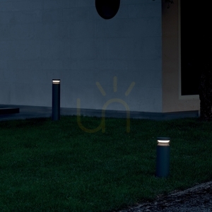 Venkovní stojací lampa Ideallux BOEING 346724 H100 coffee hnědá 100 cm small 1