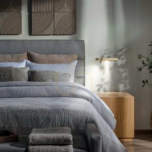 Kontrola Nástěnné svítidlo Ideallux BONNE NUIT 2x LED 6,5 W mosaz 345505