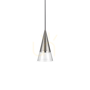 Závěsná lampa Ideallux CONO SP1 Nickel stříbrná GU10 322803 small 2