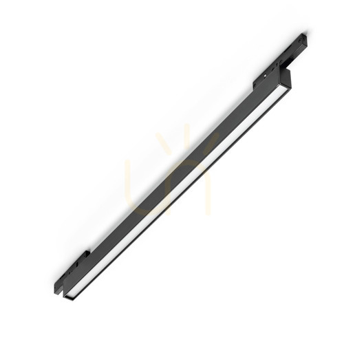 Kontrola Lištové svítidlo Ideal Lux DEVA Wide Outer W BK 8W 3000K černé 332871