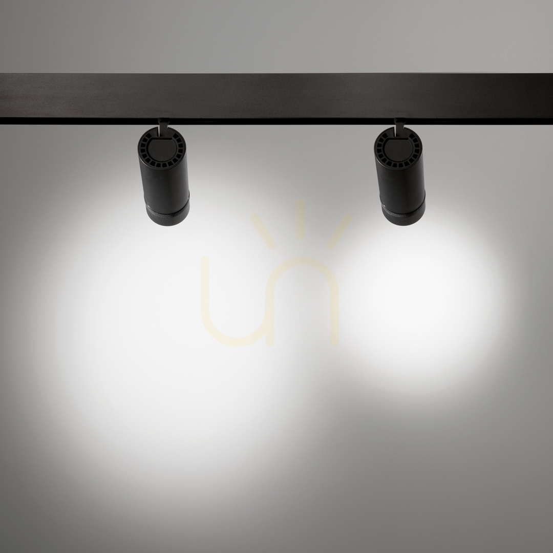 Pohled Lištové svítidlo Ideallux EGO 330754 černé 10W 3000K DALI zoom Lištové svítidlo Ideallux EGO 330754 černé 10W 3000K DALI zoom