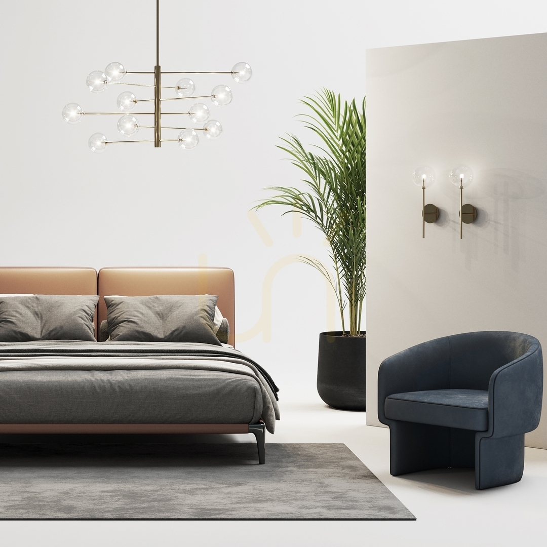 Zobrazit Nástěnné svítidlo Ideal Lux Equinoxe AP1 Ambra Sfumato chrom 345321 Nástěnné svítidlo Ideal Lux Equinoxe AP1 Ambra Sfumato chrom 345321