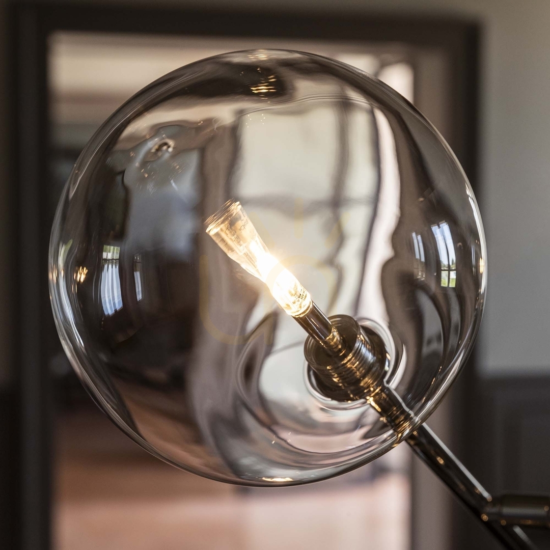 Pohled Stojací lampa Ideal Lux Equinoxe PT4 Fumé Sfumato chrom 348292 Stojací lampa Ideal Lux Equinoxe PT4 Fumé Sfumato chrom 348292