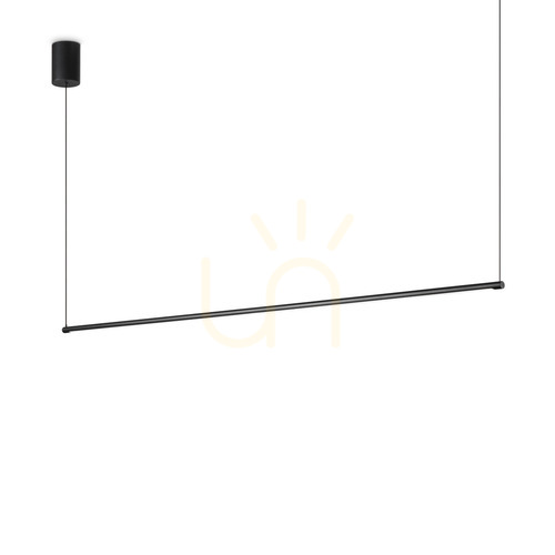 Kontrola Závěsné světlo Ideallux Essence černé LED 19W 2700K 115 cm 341033