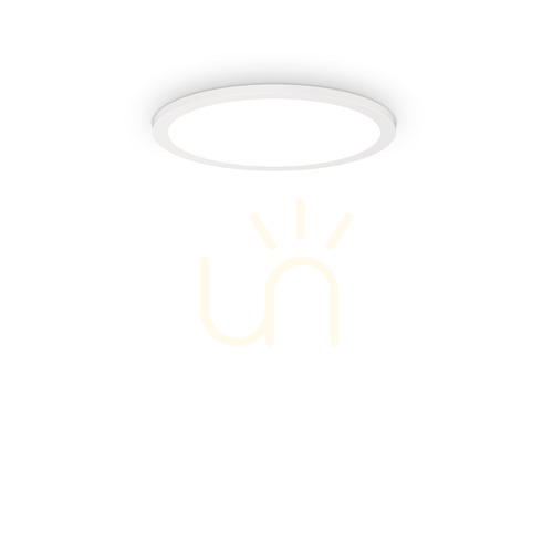 Kontrola Venkovní stropní svítidlo Ideallux FLY SLIM PL D35 bílé 18W 2700K 341224