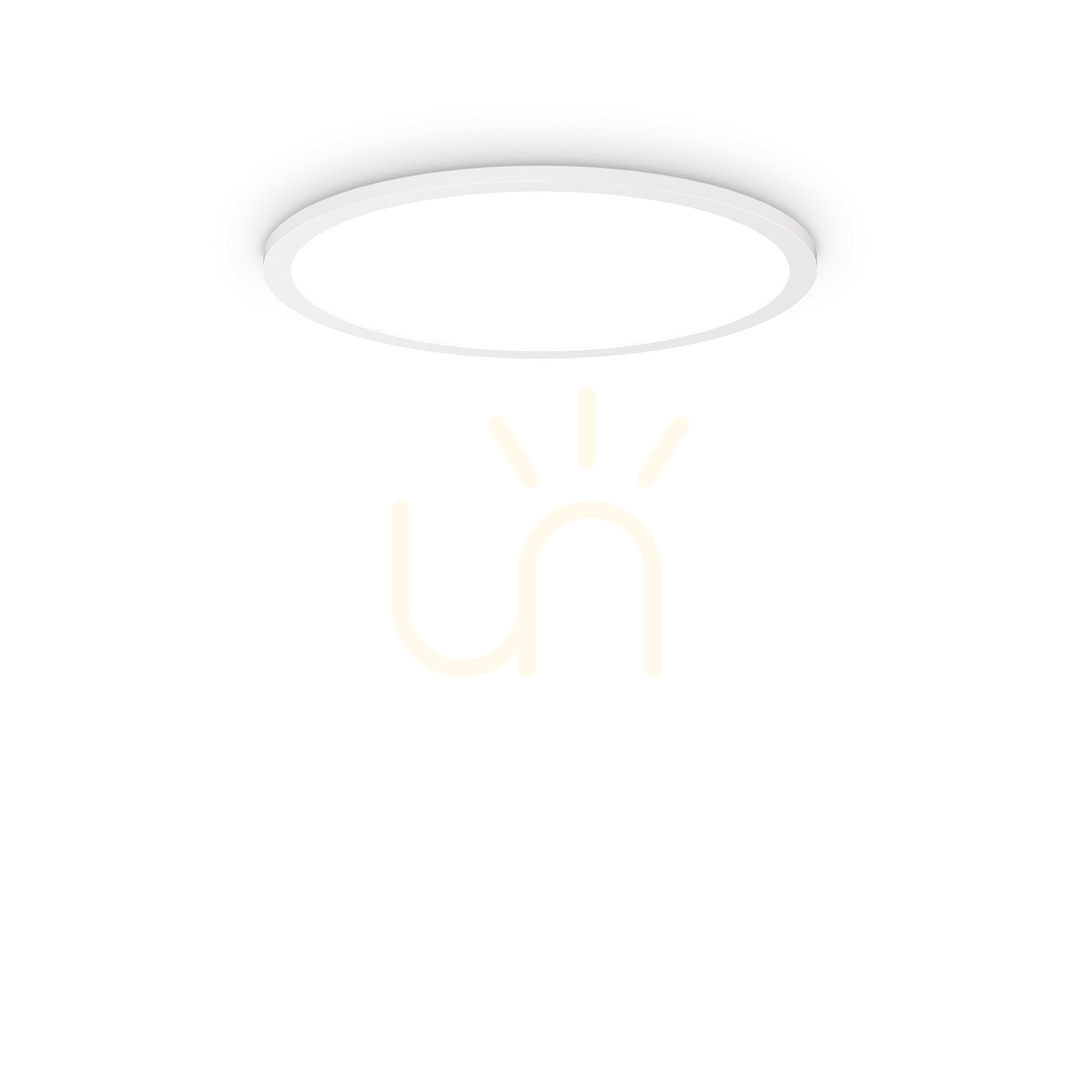 Kontrola Venkovní stropní svítidlo Ideallux FLY SLIM PL D45 bílé 2700K 341231 Venkovní stropní svítidlo Ideallux FLY SLIM PL D45 bílé 2700K 341231