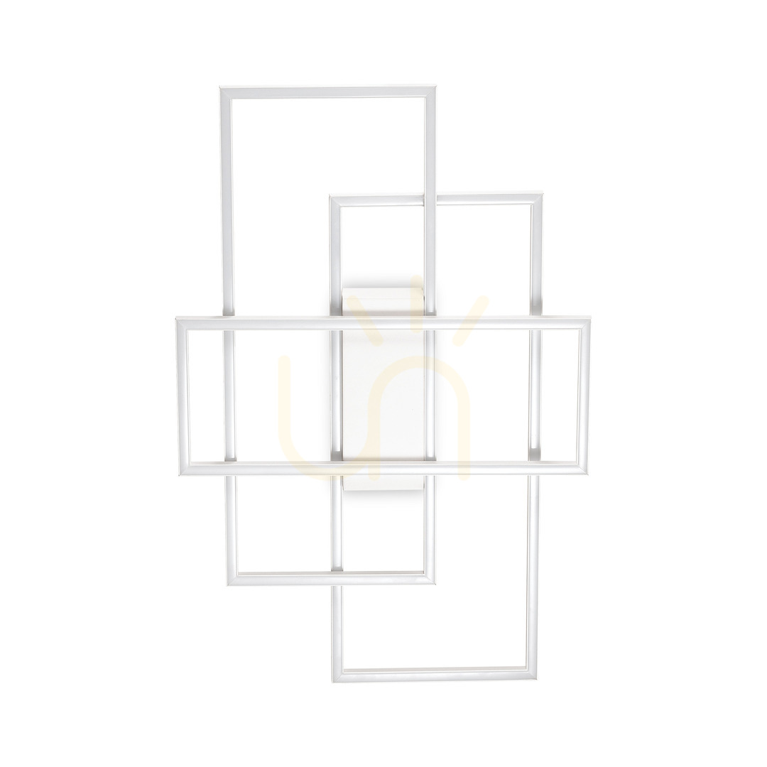 Kontrola Plafon LED Ideal Lux Frame bílý 62,5 cm 33W 2700K 341323 Plafon LED Ideal Lux Frame bílý 62,5 cm 33W 2700K 341323