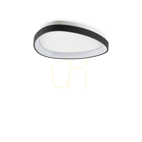 Kontrola Plafon Ideallux Gemini 341446 černý LED 24W 42,5 cm 2700K