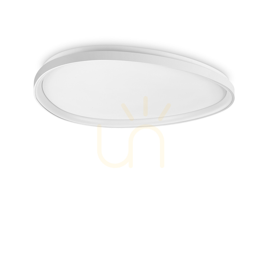 Kontrola Plafon Ideallux Gemini 341491 bílý LED 81 cm 42W 2700K Plafon Ideallux Gemini 341491 bílý LED 81 cm 42W 2700K