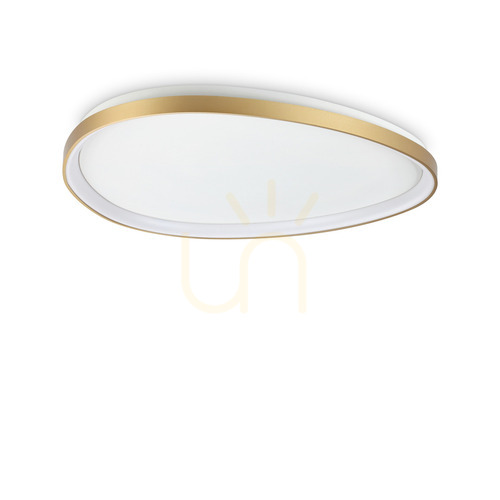 Kontrola Plafon Ideallux Gemini mosaz 81 cm LED 42W 2700K 341514