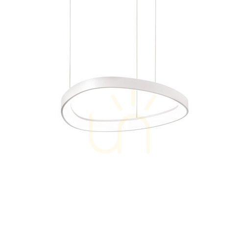 Kontrola Závěsné svítidlo Ideallux Gemini 341521 bílé LED 36W 2700K 42,5 cm