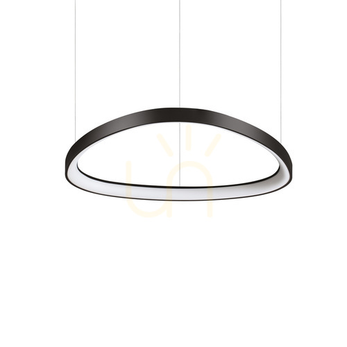 Kontrola Závěsné světlo Ideallux Gemini černé 61 cm LED 2700K 341569