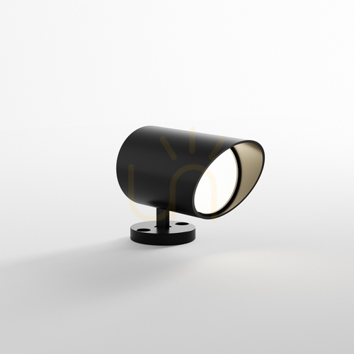 Kontrola Reflektor Ideallux KOALA černý 7W s bodcem 331386